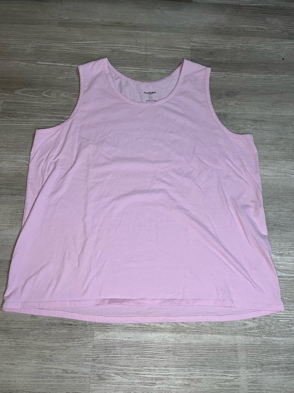 Goodfellow Pink Tank XXL Muscle Shirt Beach Summer Workout Top
